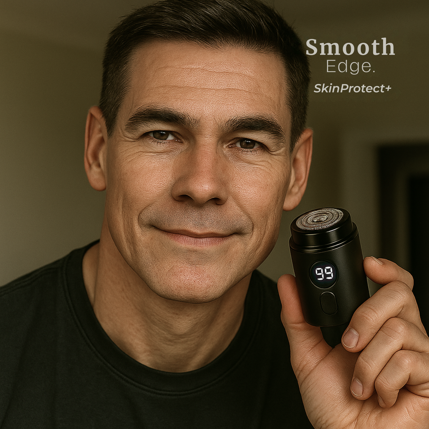 SkinProtect+ · Máquina de barbear portátil